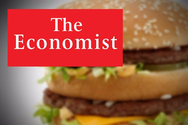 Доллар должен стоить меньше 23 рублей по «индексу бигмака» — The Economist Доллар должен стоить меньше 23 рублей по «индексу бигмака» — The Economist