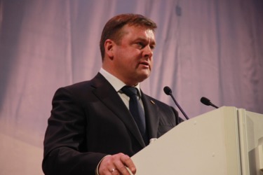 Любимов впервые выступил с обращением к рязанцам. Основные темы
