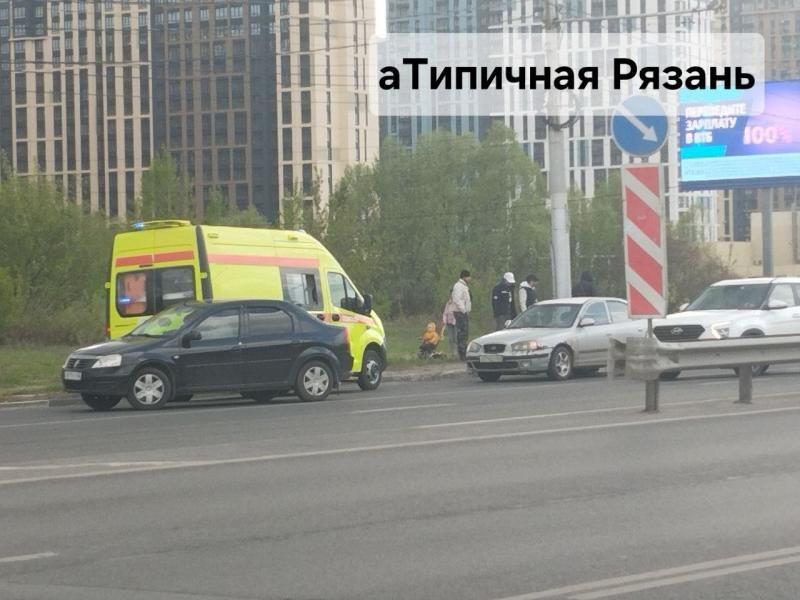 На Московском шоссе сбили курьера На Московском шоссе сбили курьера