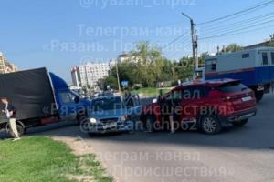В Рязани на улице Кальной произошло ДТП
