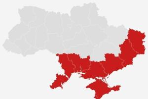 У главы Генштаба ВС РФ увидели карту России с Одесской и Николаевской областями