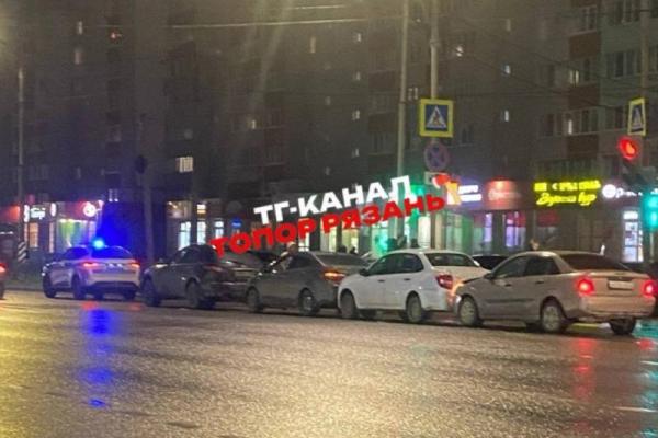 В Рязани произошло еще одно массовое ДТП