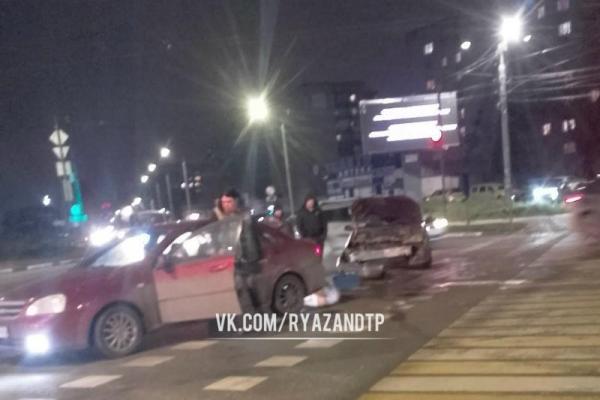 В Рязани произошло серьёзное ДТП