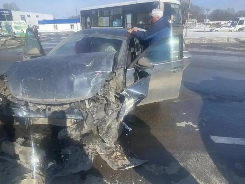 В Рязани произошло ДТП, пострадали четыре человека