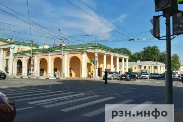 В Рязани в центре погасли светофоры