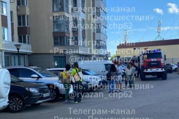 В Рязани при пожаре погибла школьница