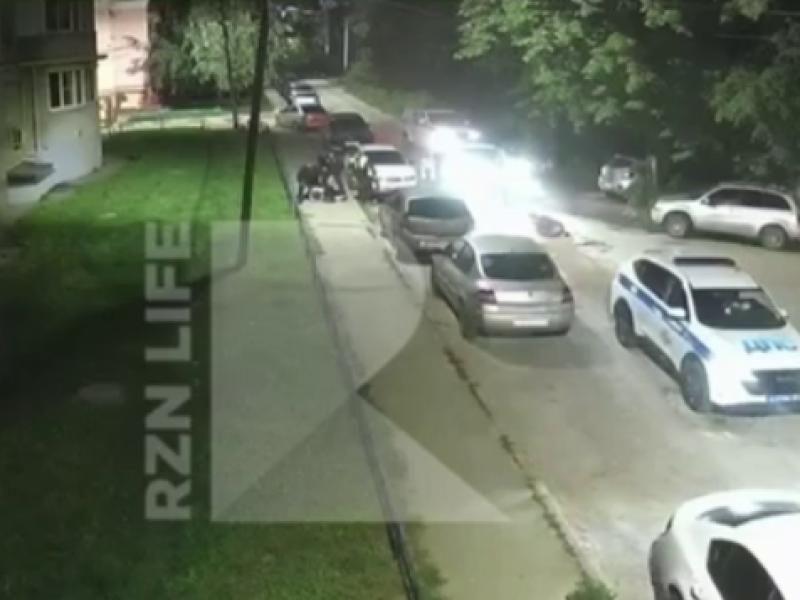 В Рязани полицейские избили мотоциклиста