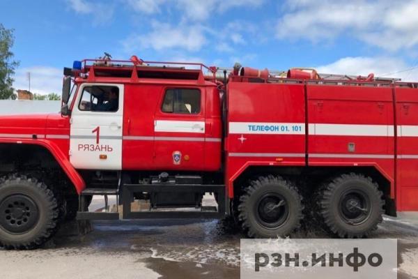В Рязанской области случился смертельный пожар