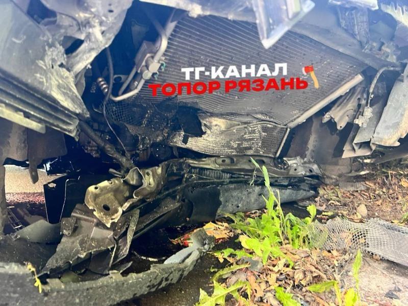 В Рязани произошло ДТП, участники аварии скрылись с места