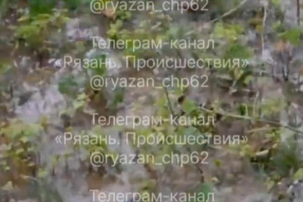 Рязанцы сообщили о «плывущей» уже четвертый день улице