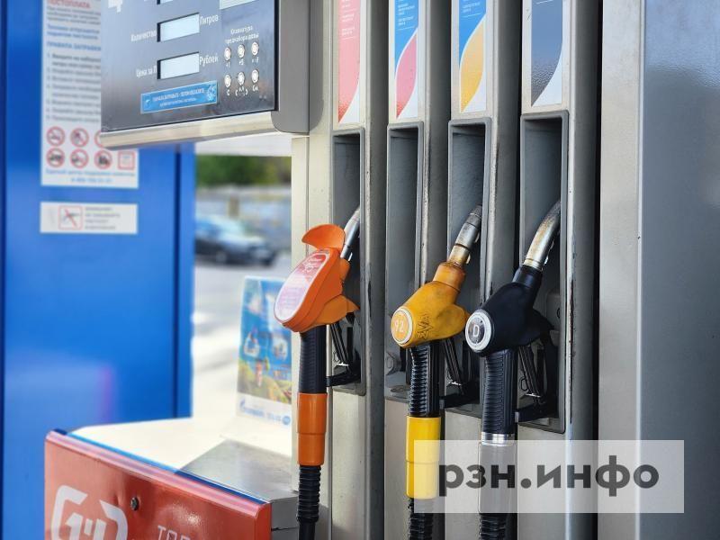Стоимость бензина в Рязанской области за неделю не изменилась