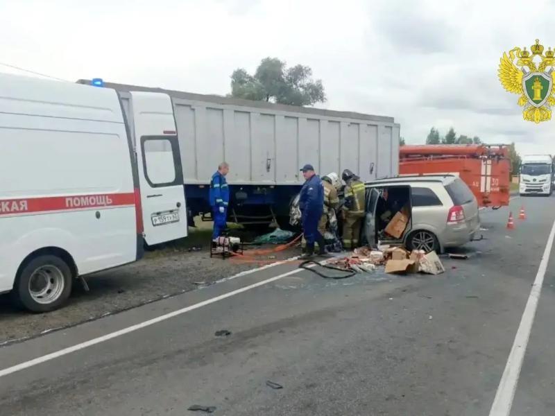 9-летний ребенок погиб в ДТП в Рязанской области