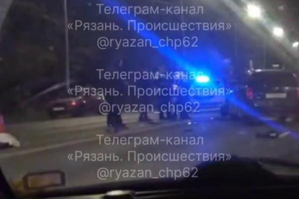 На Южной окружной в Рязани произошло ДТП, мотоциклист погиб