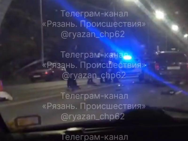 На Южной окружной в Рязани произошло ДТП, мотоциклист погиб